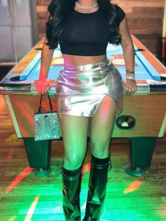 Silver ITGIRL Skirt